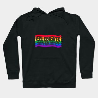 Celebrate Diversity- beautiful design for Pride month wear Hoodie